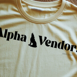 Shirt Light Yellow - Alpha Vendor